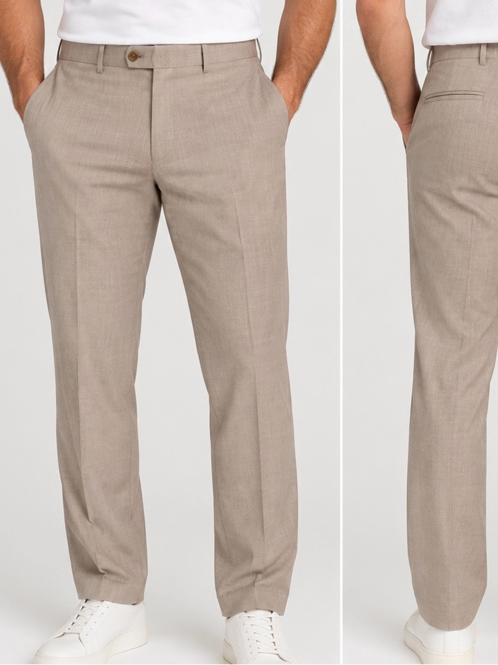 Ralph Lauren Men's Dress Pants in Sand Tan